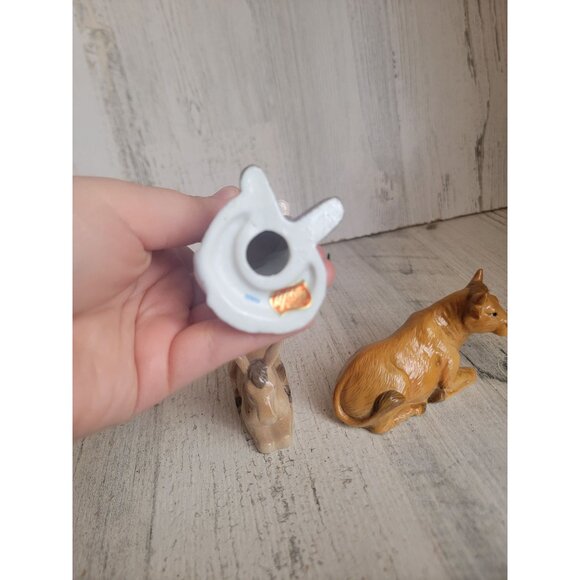 Lefton Shepard boy sheep donkey cow Nativity scene set xmas - Picture 5 of 6